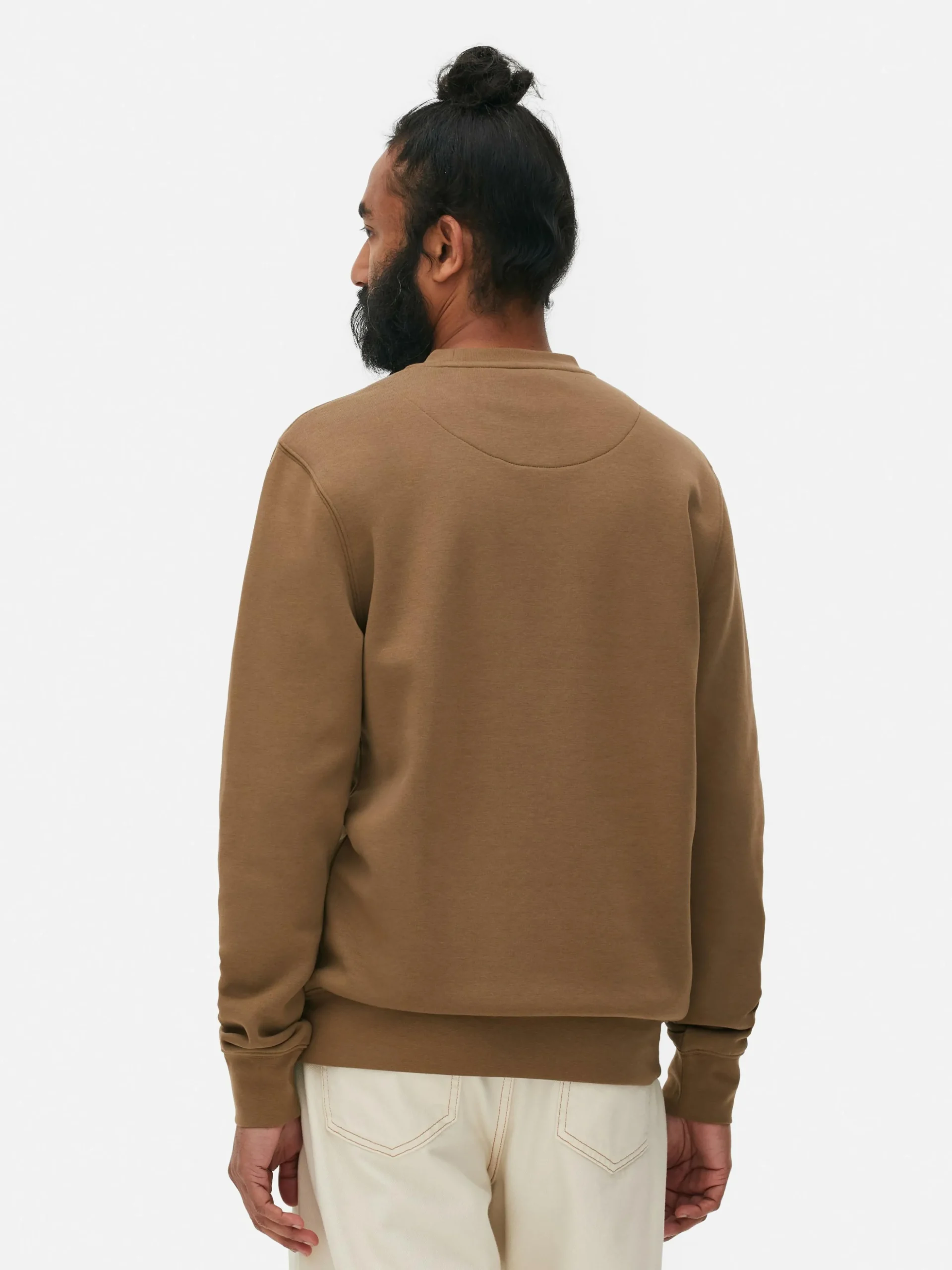 Sweatshirt Met Ronde Hals