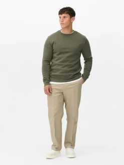 Sweatshirt Met Ronde Hals