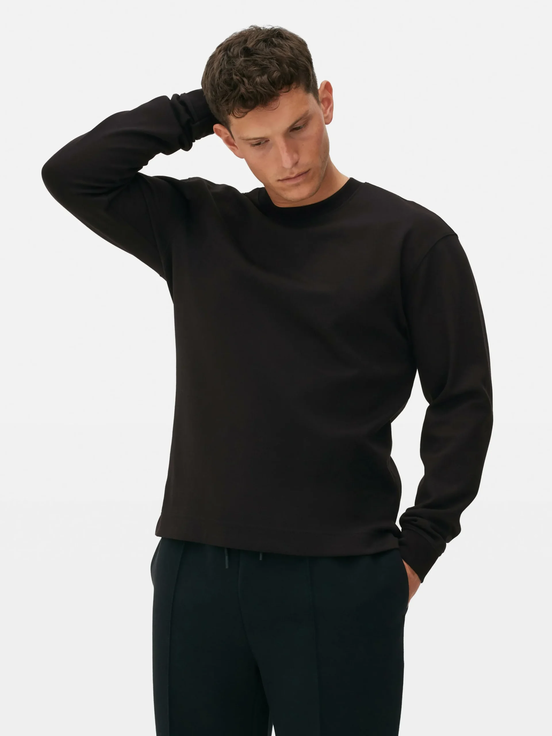 Sweatshirt Met Ronde Hals Kem