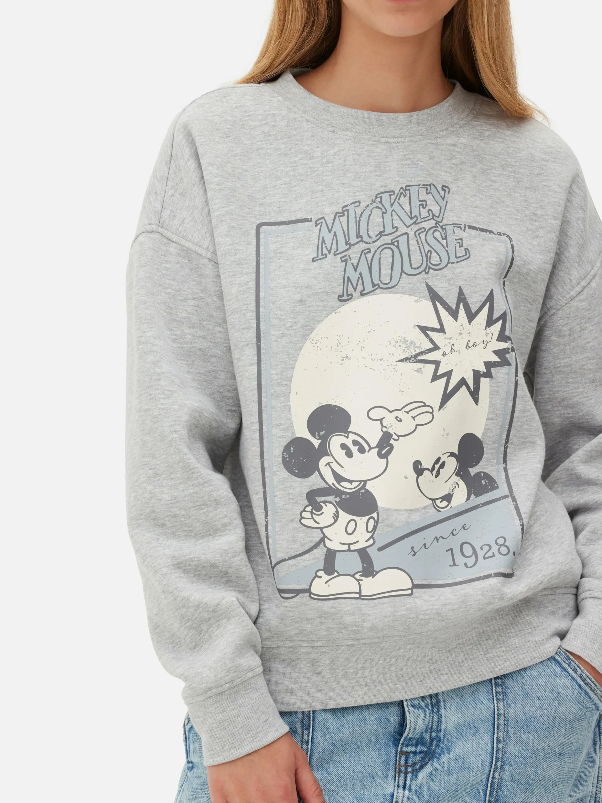 Sweatshirt Met Schets Disney's Mickey Mouse