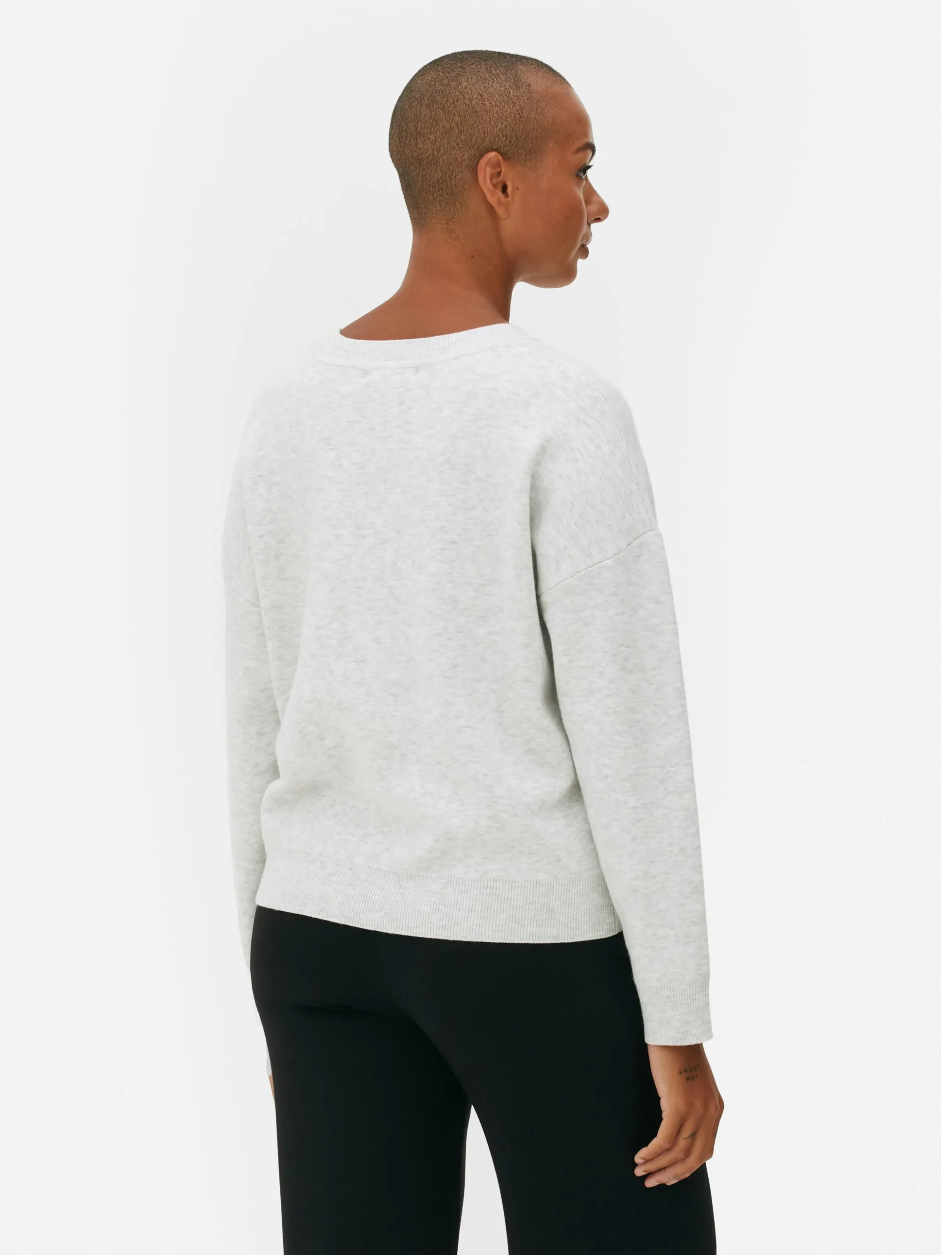 Sweatshirt Met Tekst Op De Voorkant
