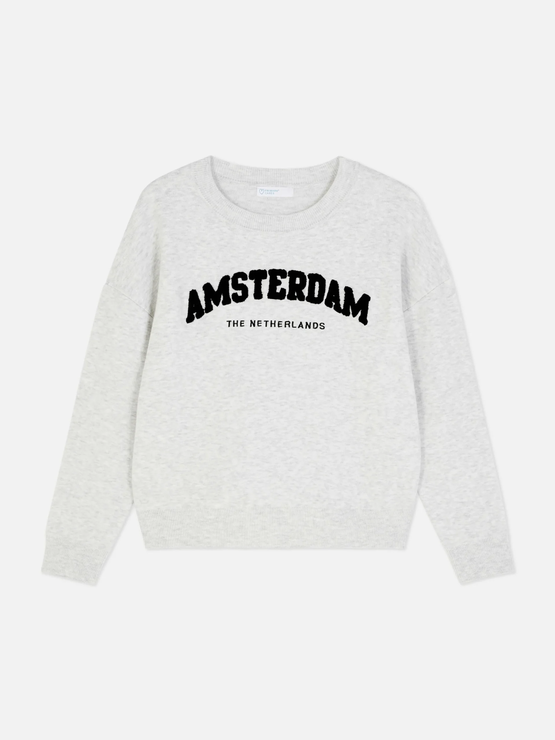 Sweatshirt Met Tekst Op De Voorkant