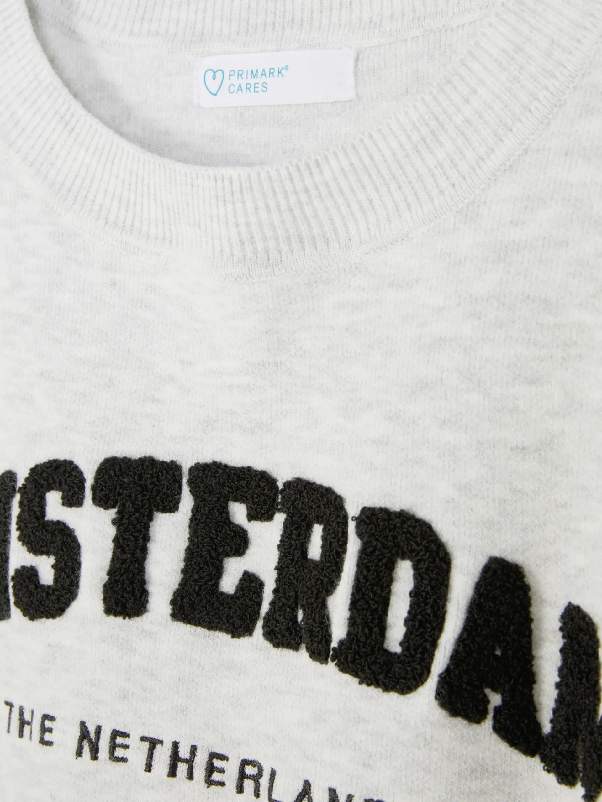 Sweatshirt Met Tekst Op De Voorkant