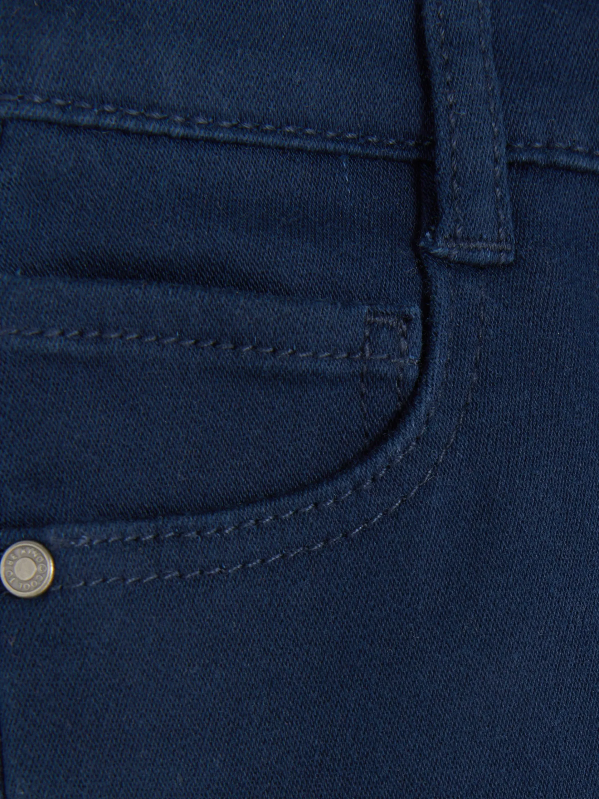 Taps Toelopende Broek Van Twill-katoen