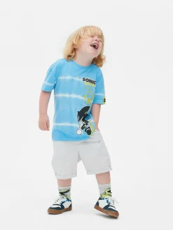 Tie-dye T-shirt Sonic The Hedgehog