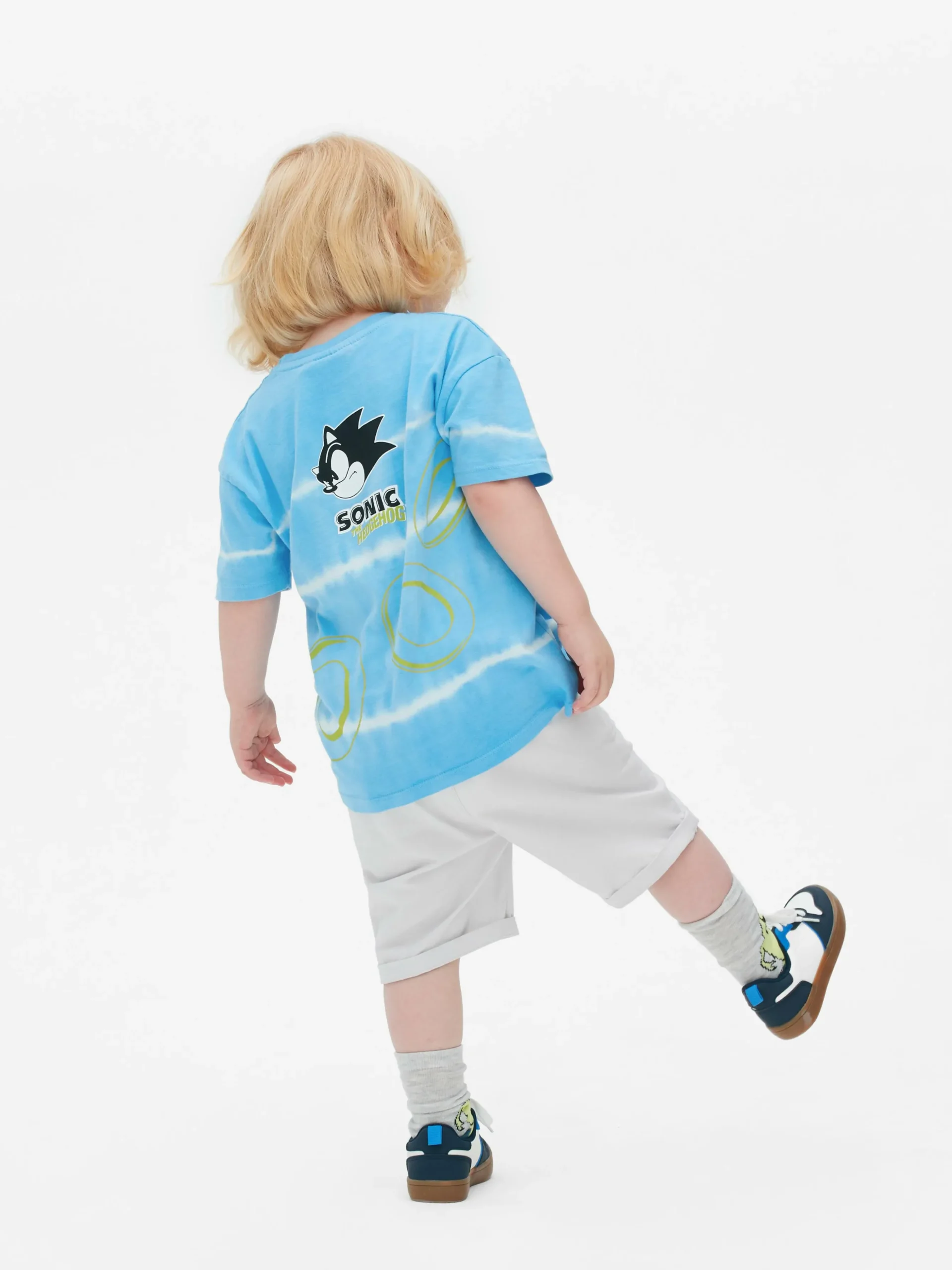 Tie-dye T-shirt Sonic The Hedgehog