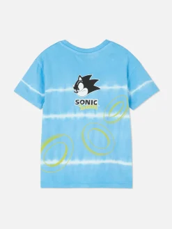 Tie-dye T-shirt Sonic The Hedgehog