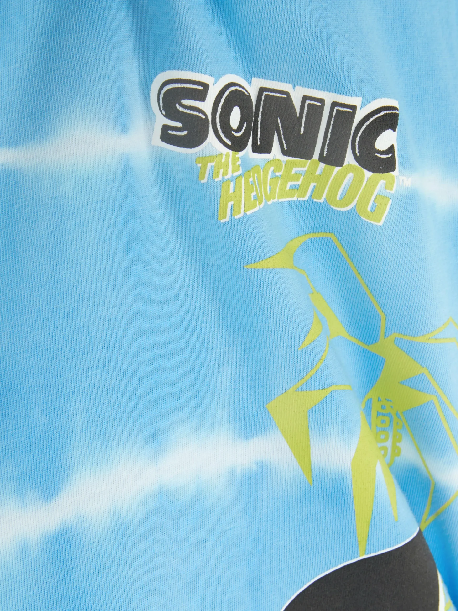 Tie-dye T-shirt Sonic The Hedgehog