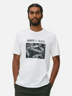 T-shirt Met Foto Van Shibuya Crossing