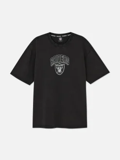 T-shirt Met Grafische Print NFL Las Vegas Raiders