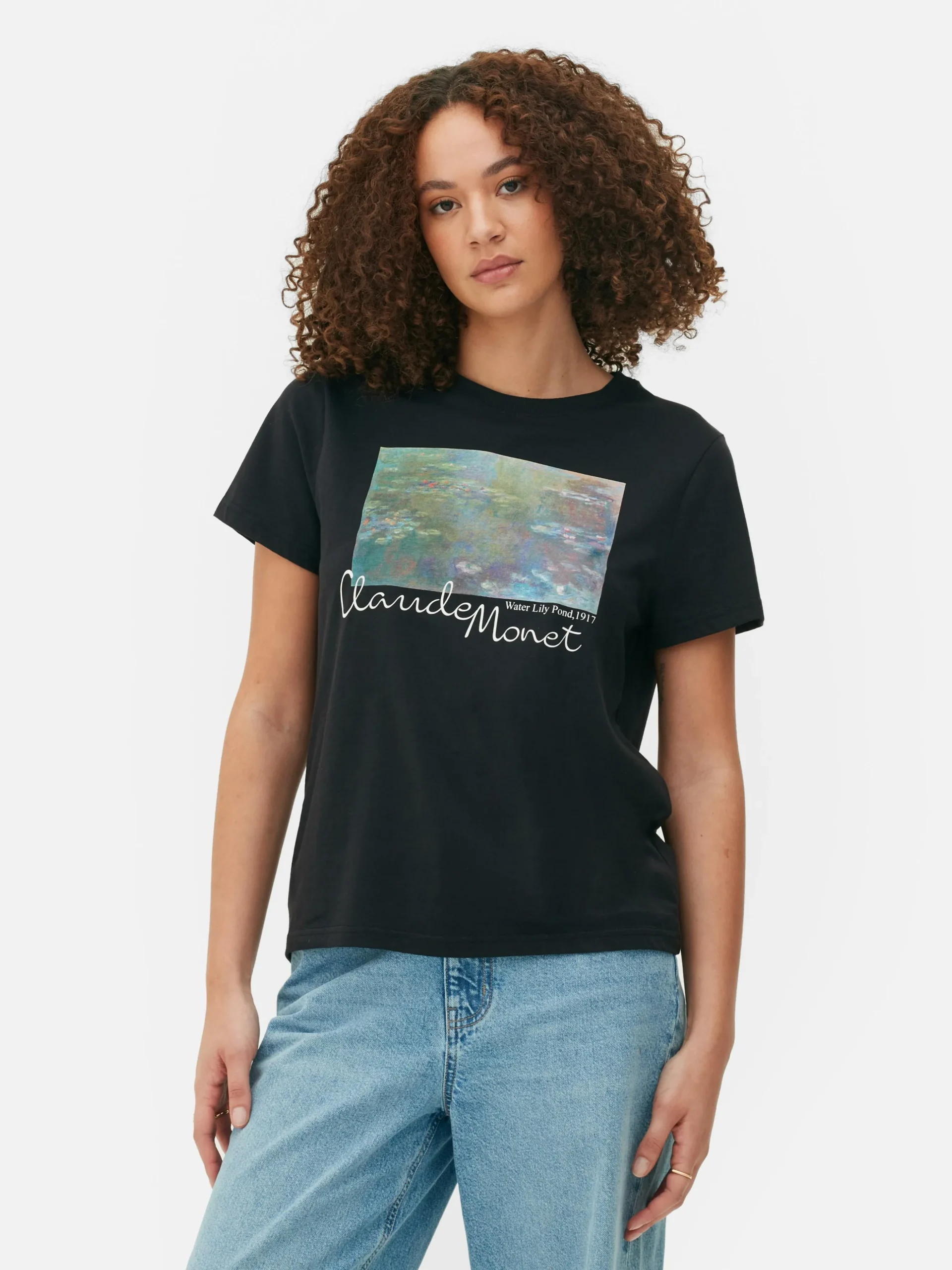 T-shirt Met Korte Mouwen Claude Monet