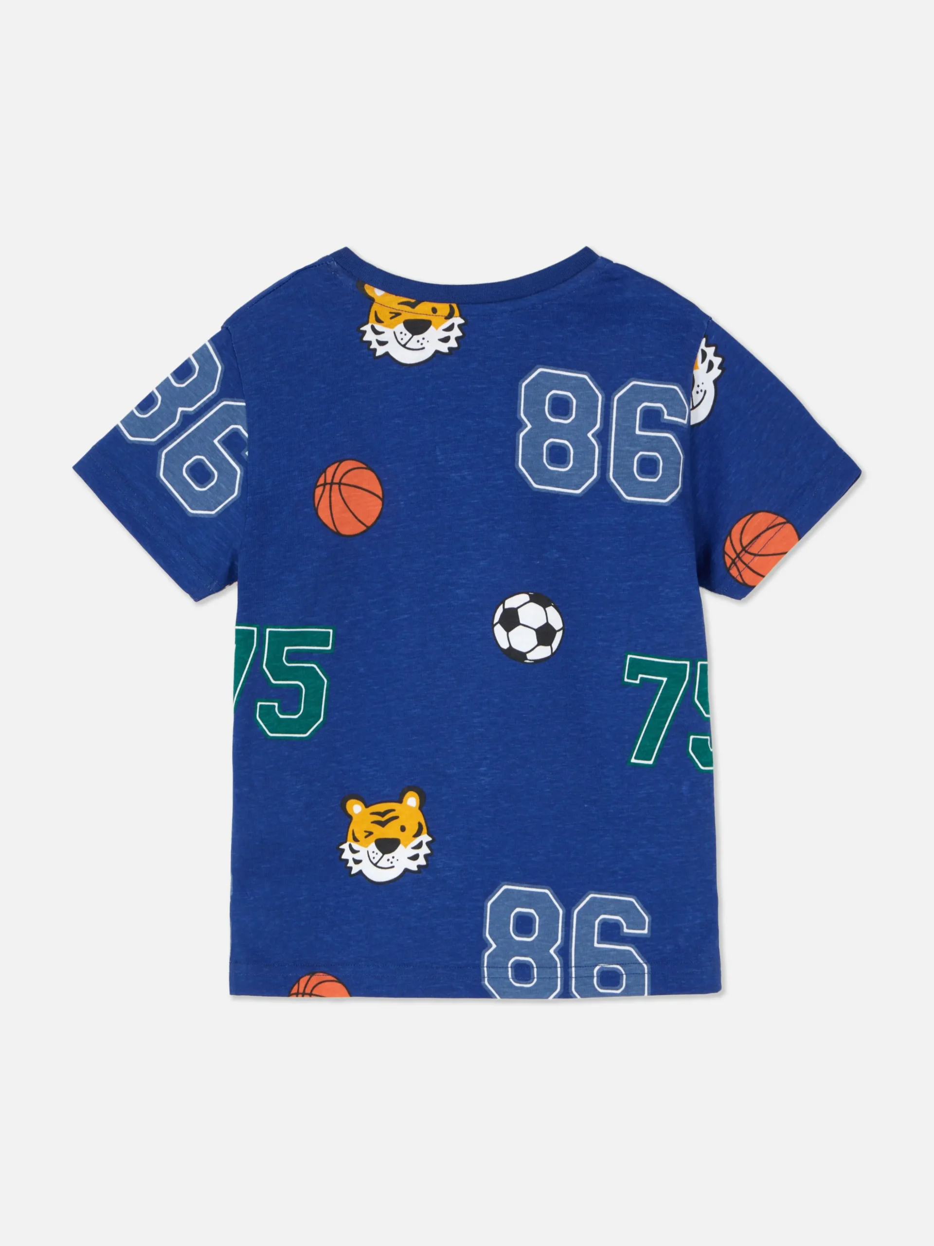 T-shirt Met Korte Mouwen En Print