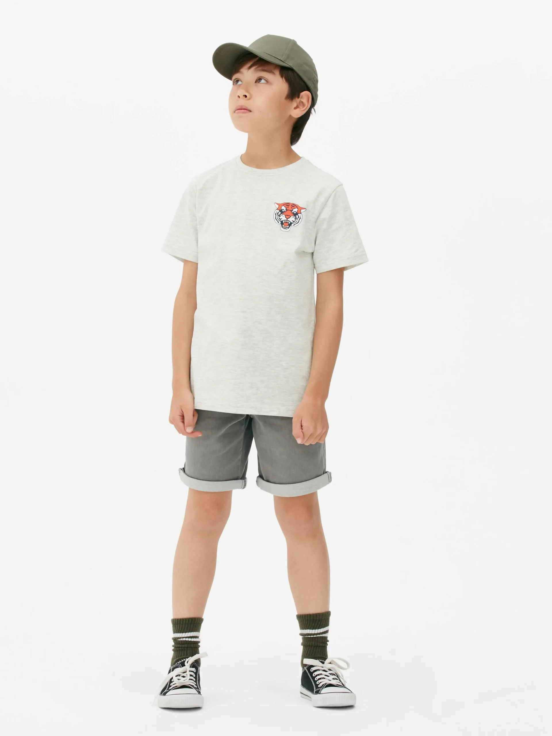 T-shirt Met Korte Mouwen En Print