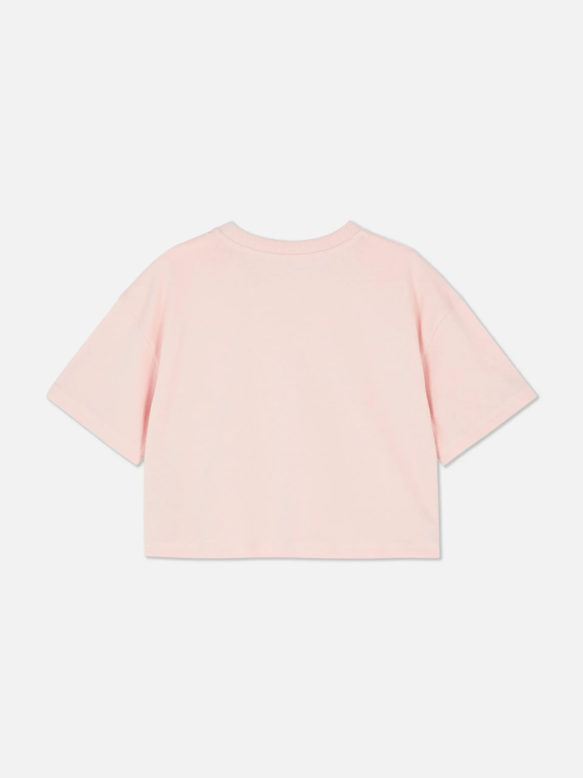T-shirt Met Korte Mouwen En Ronde Hals