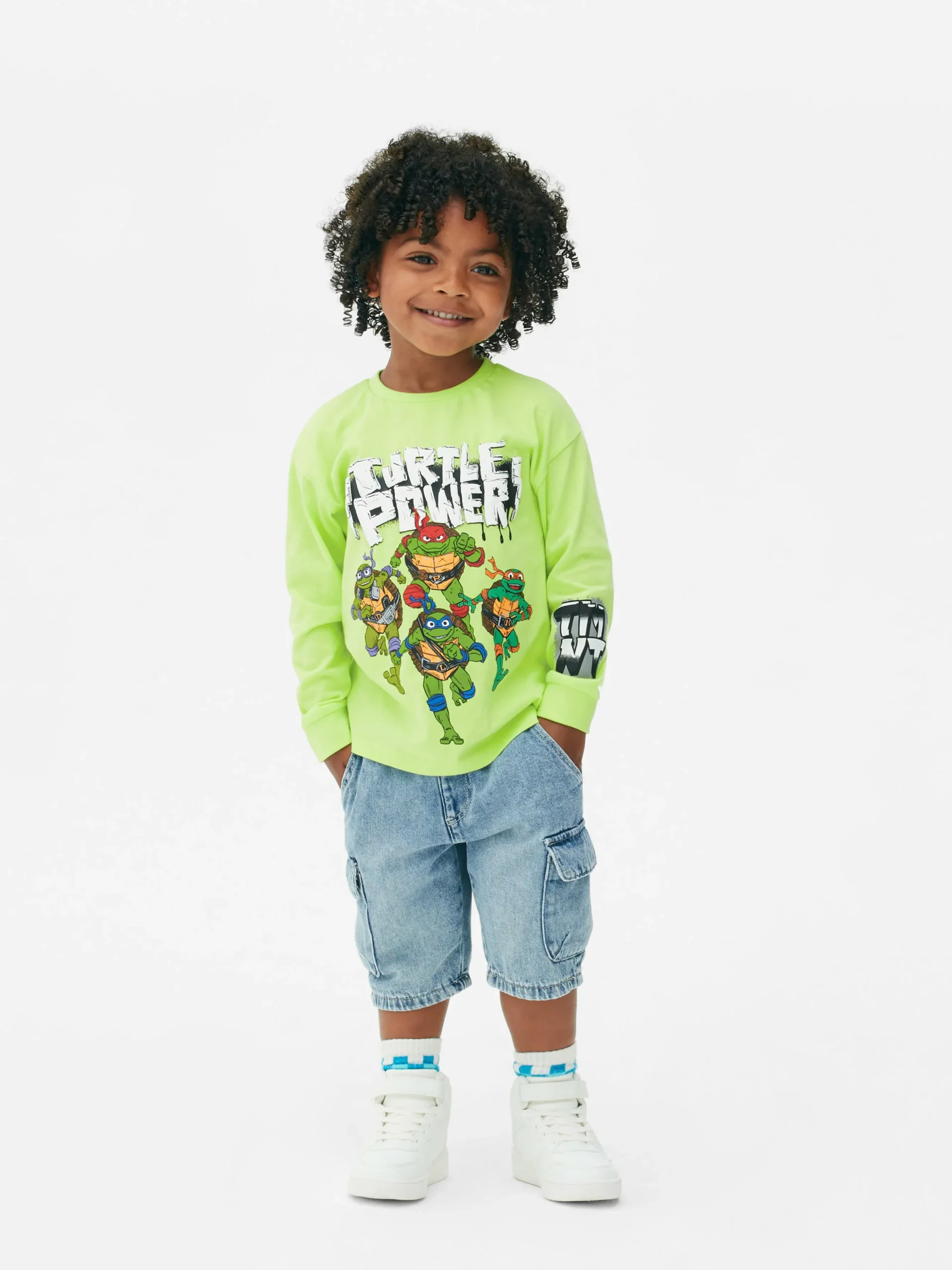 T-shirt Met Lange Mouwen En Print Teenage Mutant Ninja Turtles