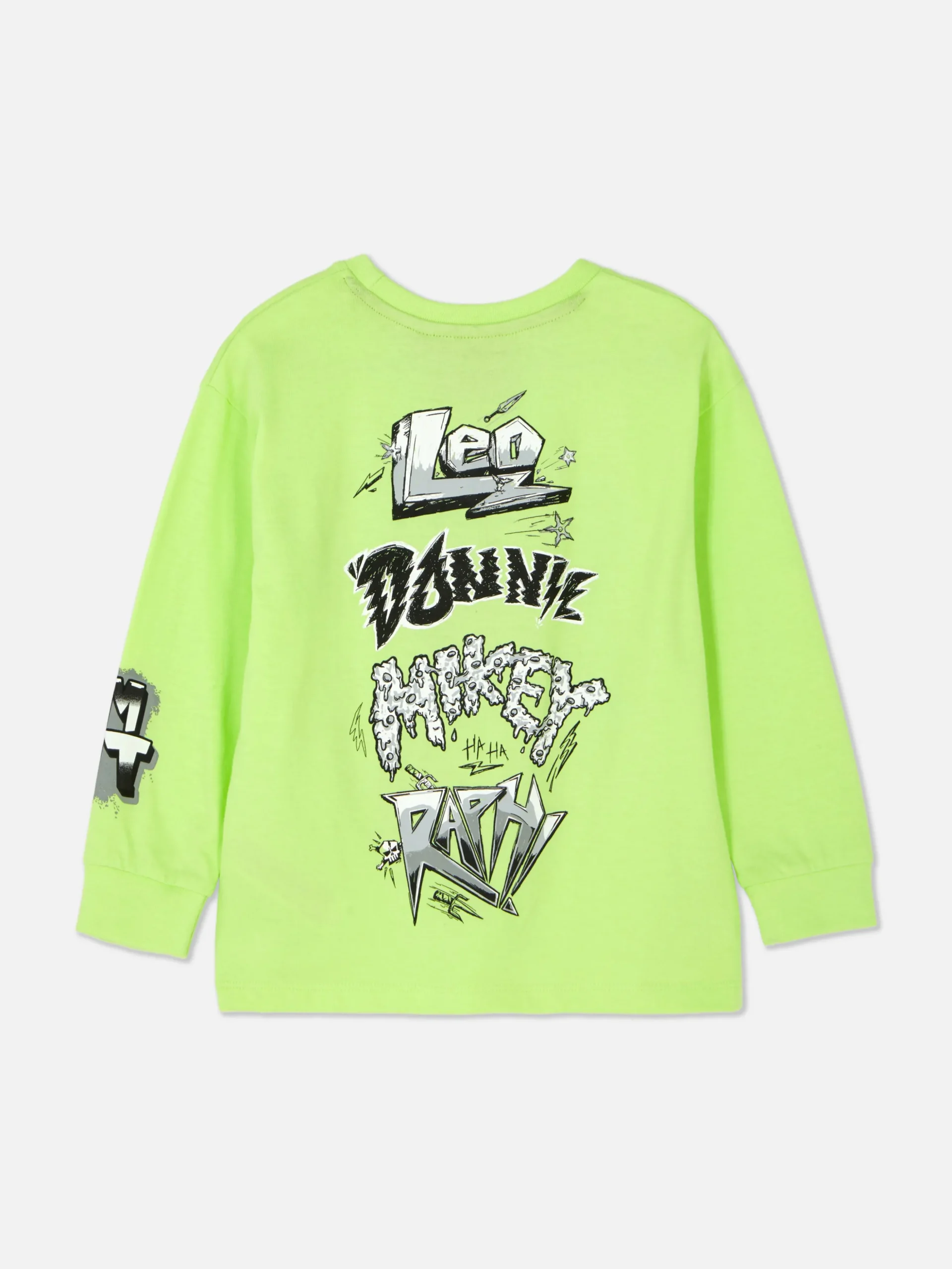 T-shirt Met Lange Mouwen En Print Teenage Mutant Ninja Turtles