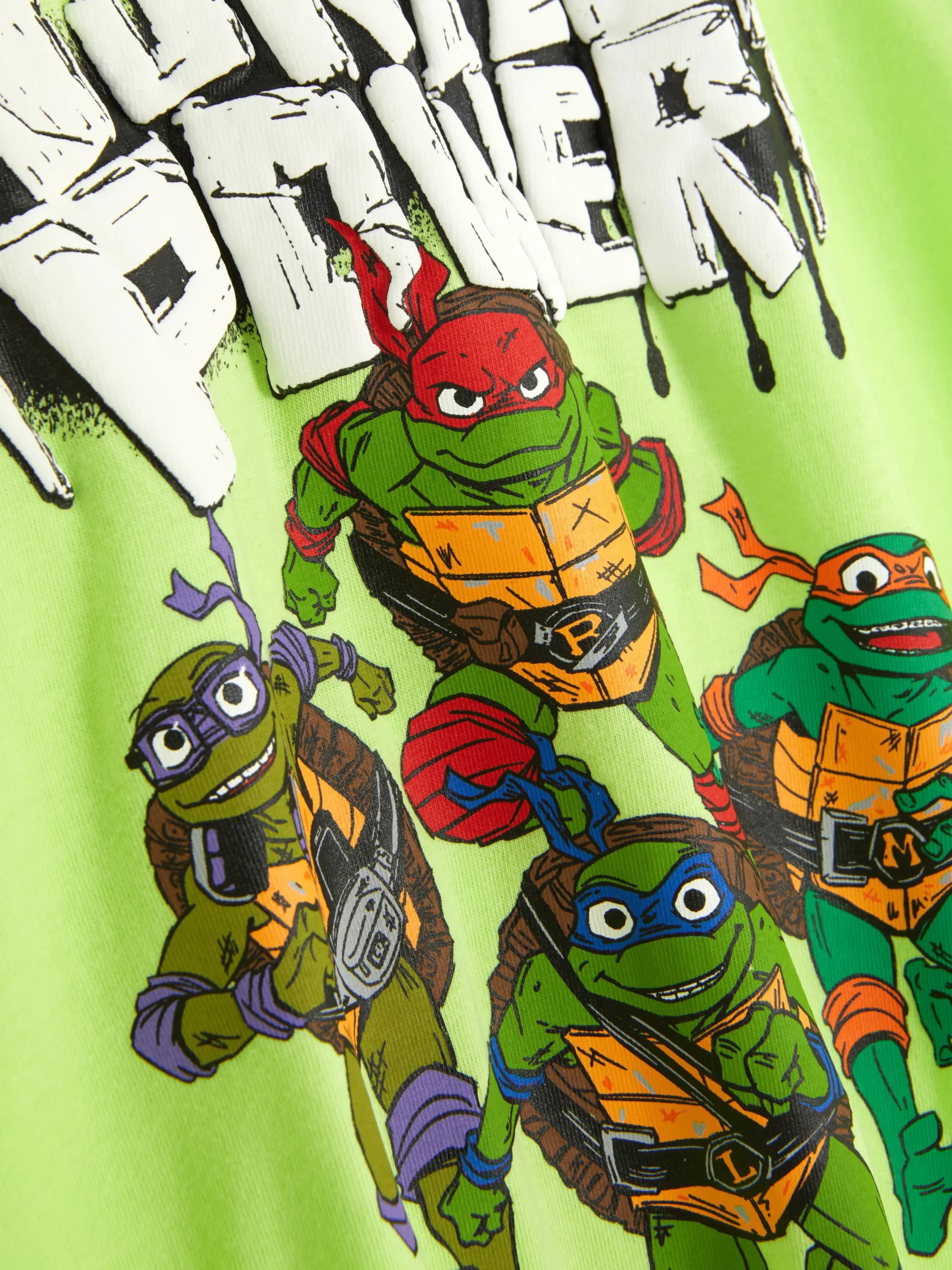 T-shirt Met Lange Mouwen En Print Teenage Mutant Ninja Turtles