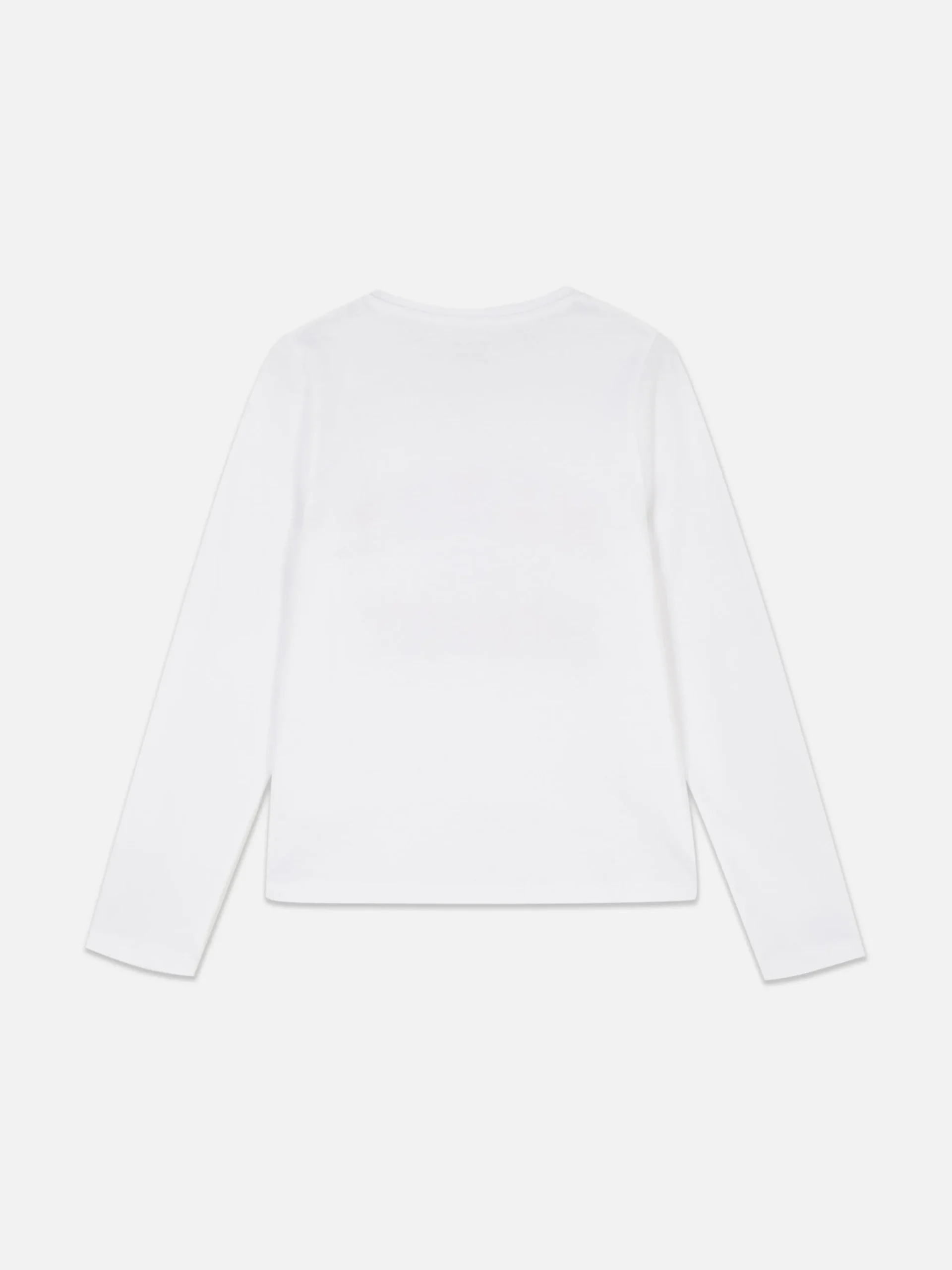 T-shirt Met Lange Mouwen En Kerstprint