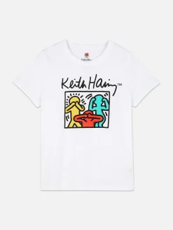 T-shirt Met Opdruk Keith Haring