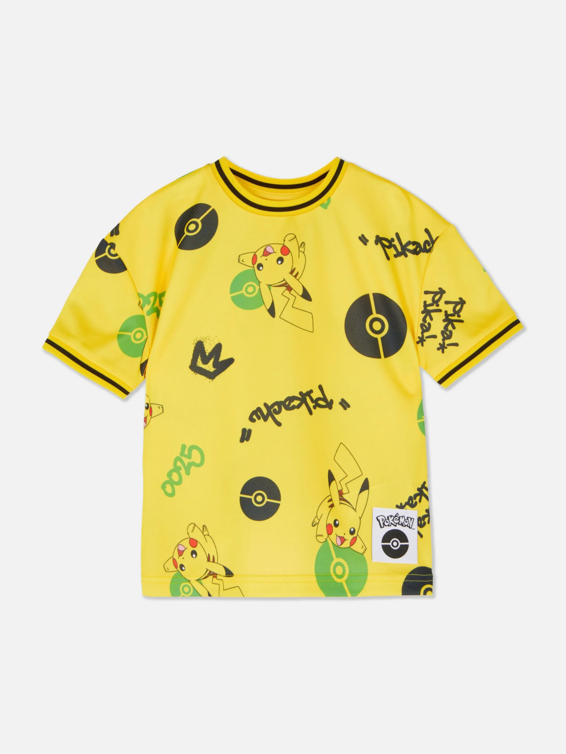 T-shirt Met Pokémon Pikachu-print