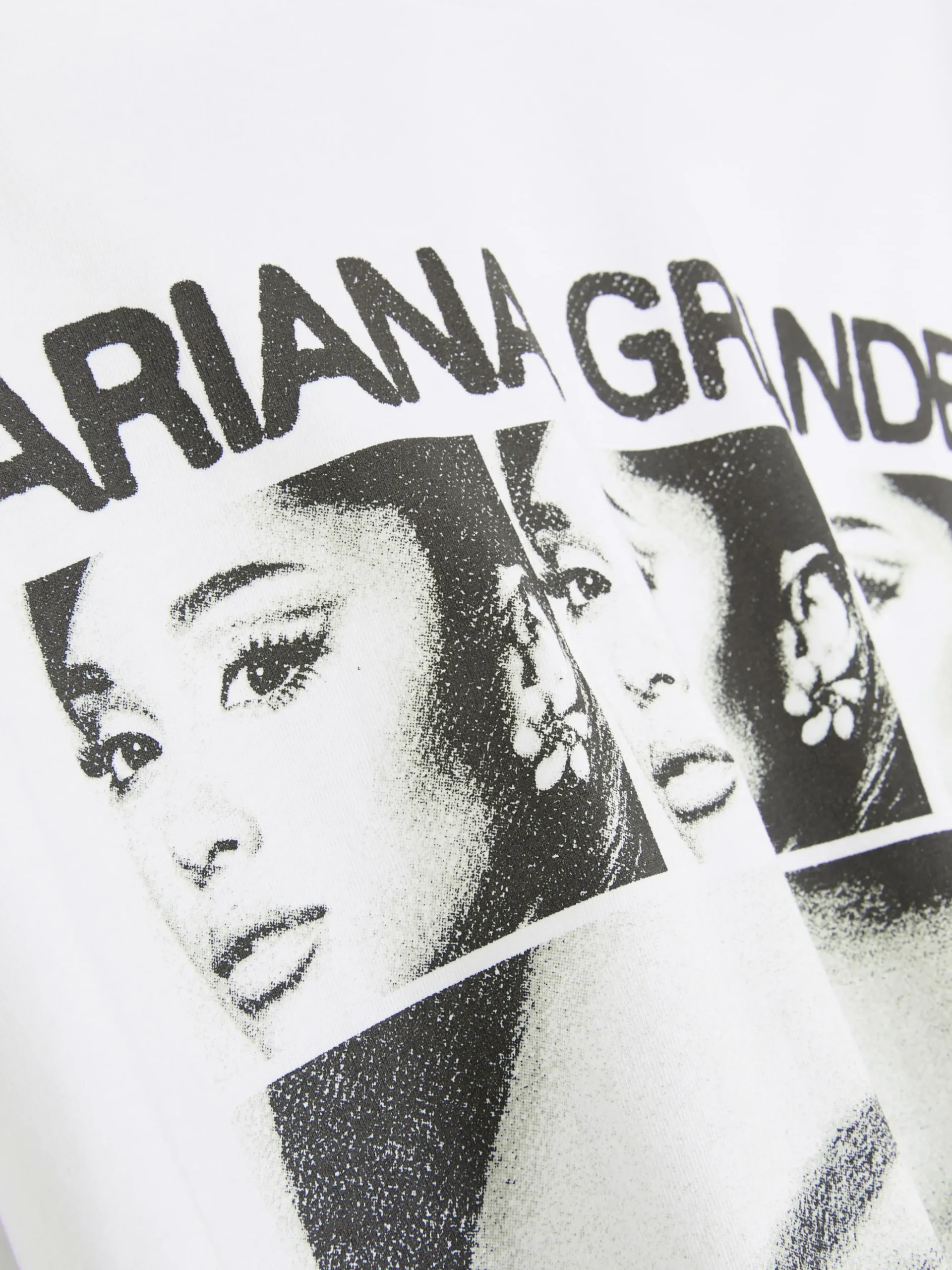 T-shirt Met Print Ariana Grande