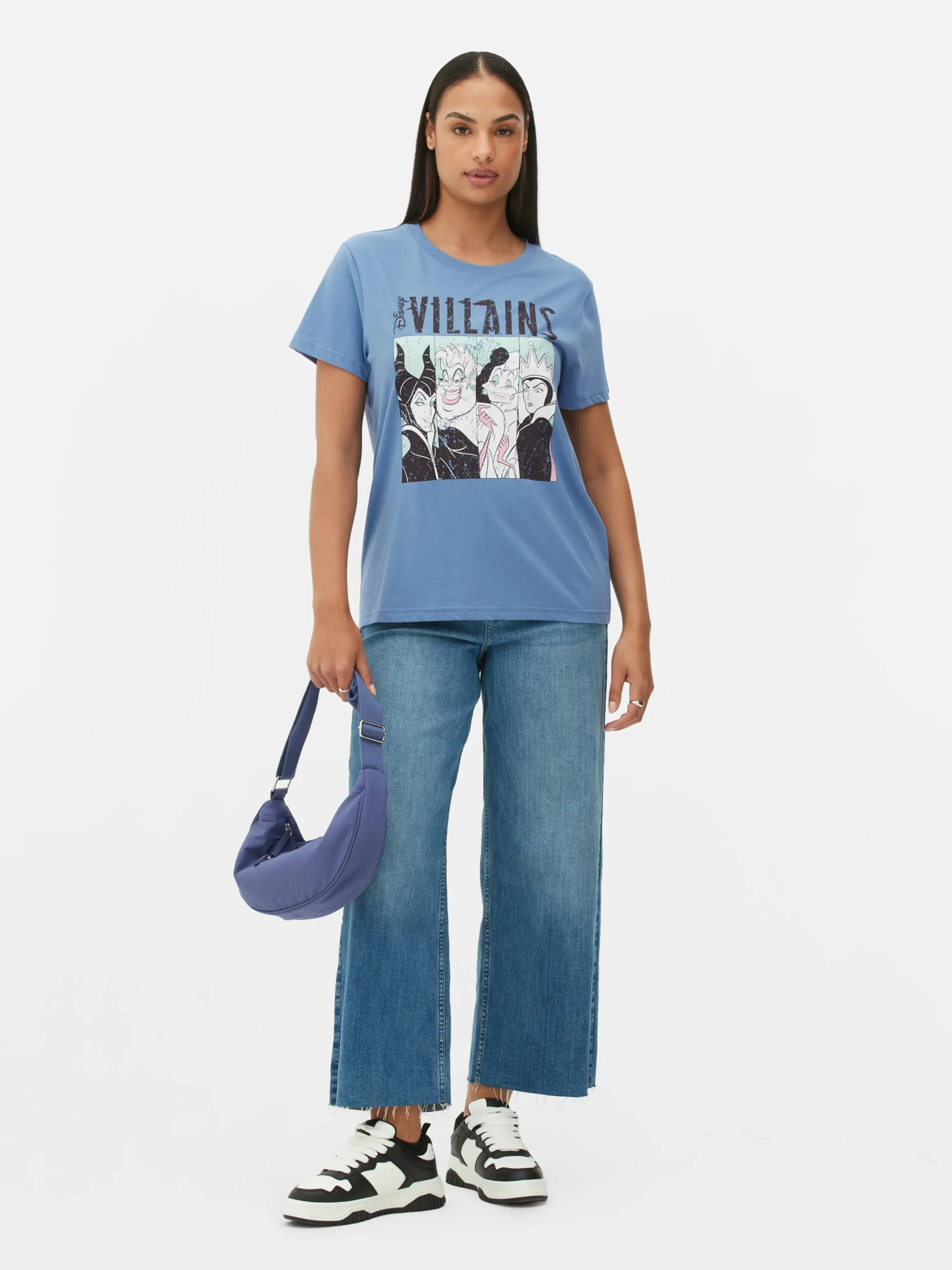 T-shirt Met Print Disney's Villains