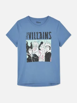 T-shirt Met Print Disney's Villains