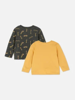 T-shirt Met Print Disney's Goofy, Set Van 2