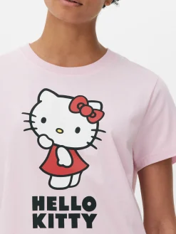 T-shirt Met Print Hello Kitty