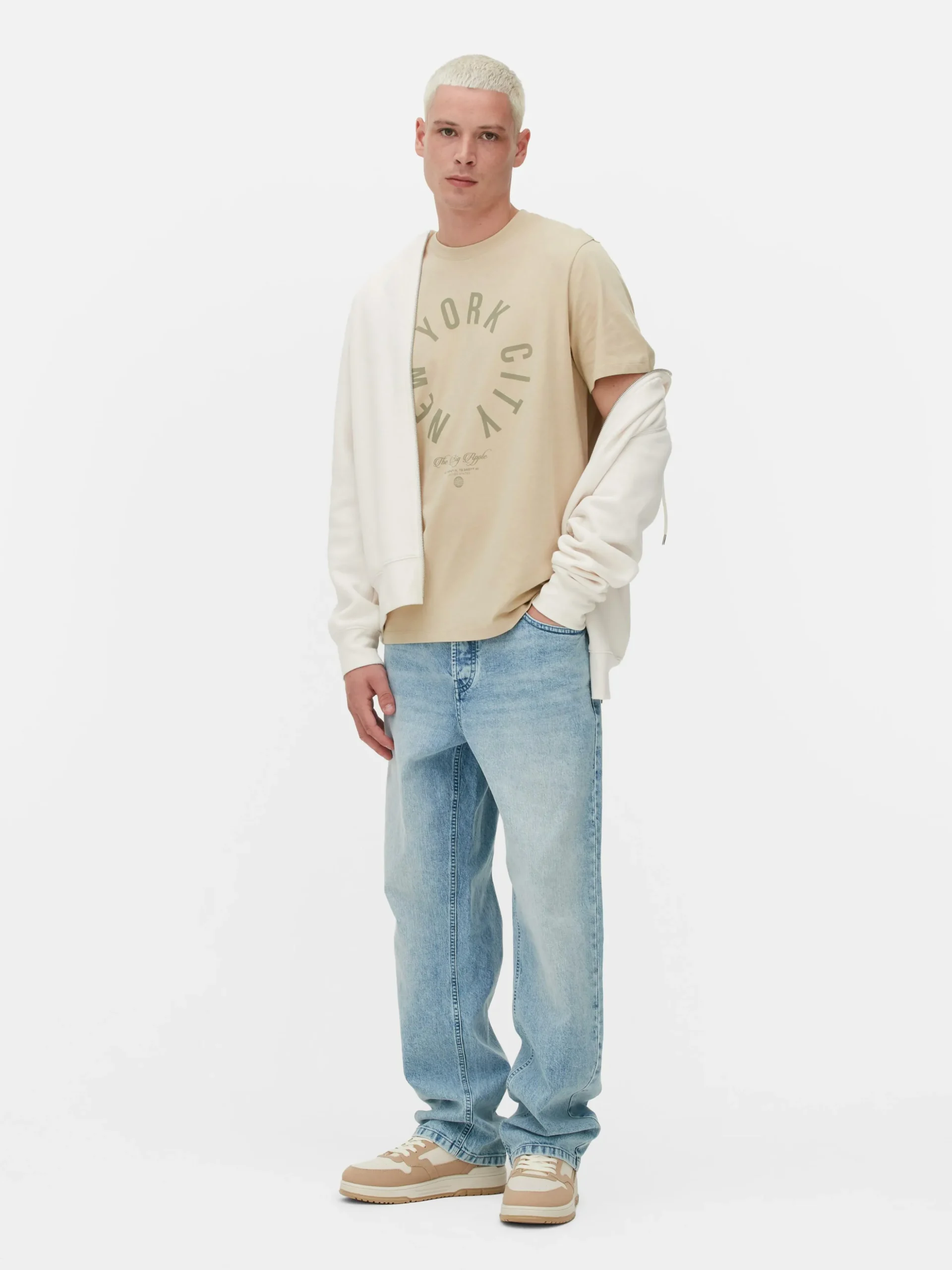 T-shirt Met Print New York City