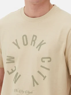 T-shirt Met Print New York City