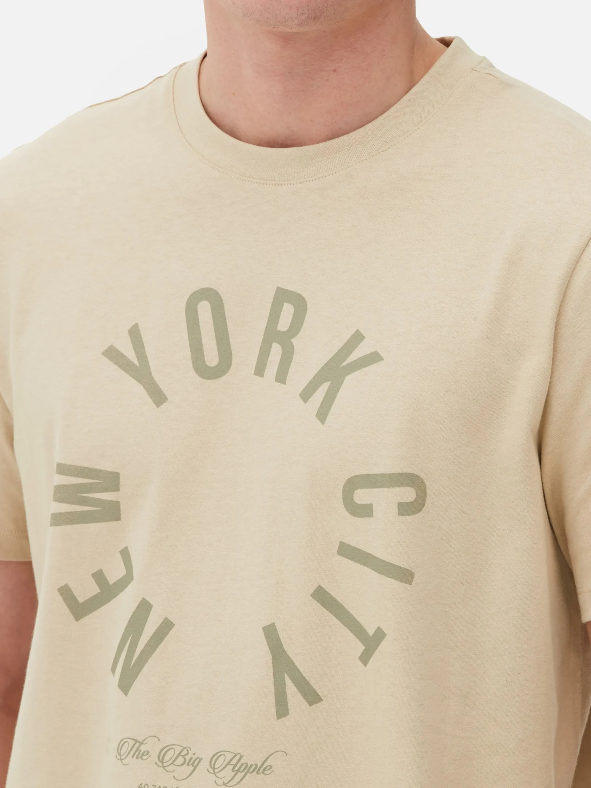 T-shirt Met Print New York City