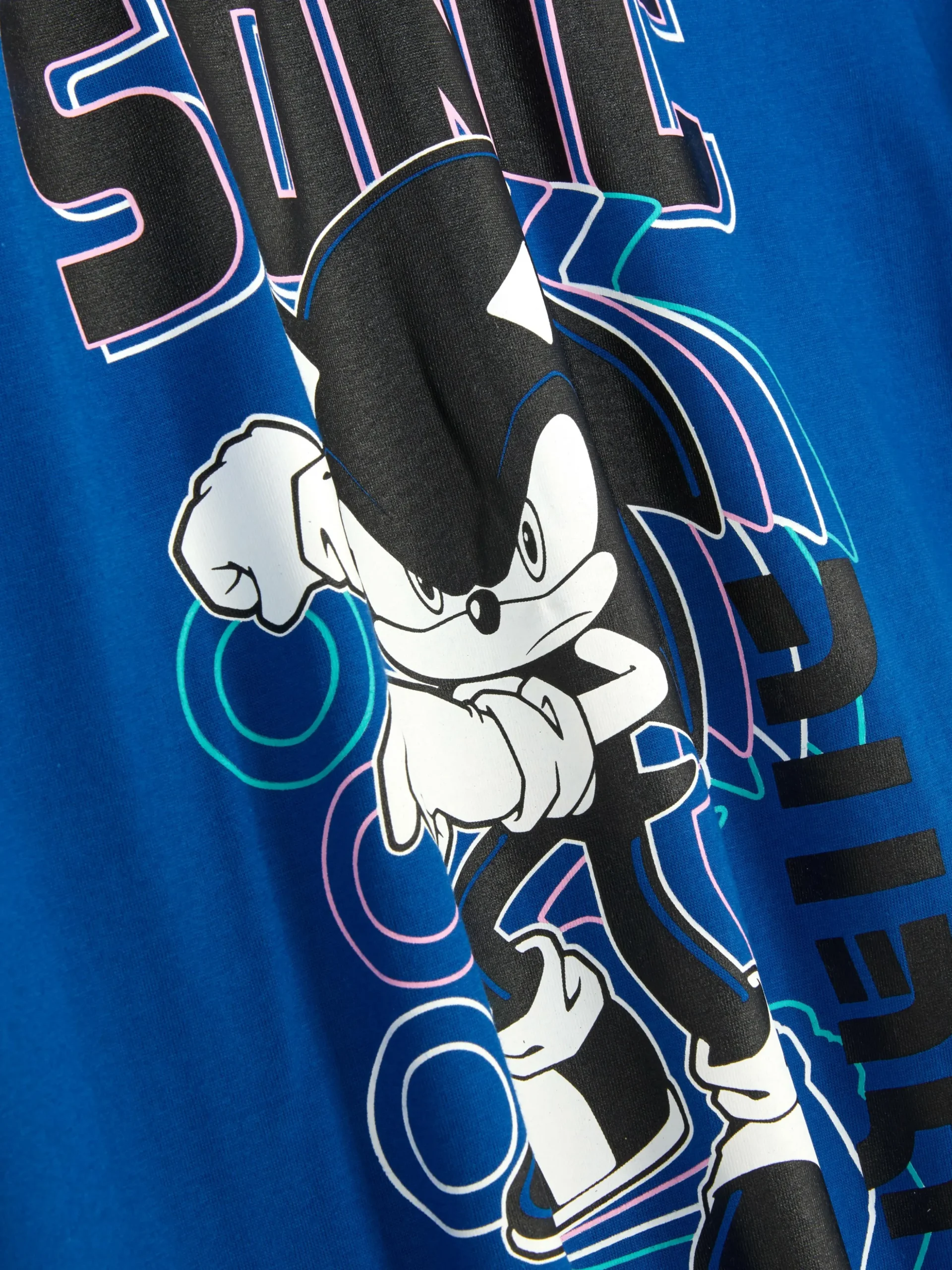 T-shirt Met Print Sonic The Hedgehog
