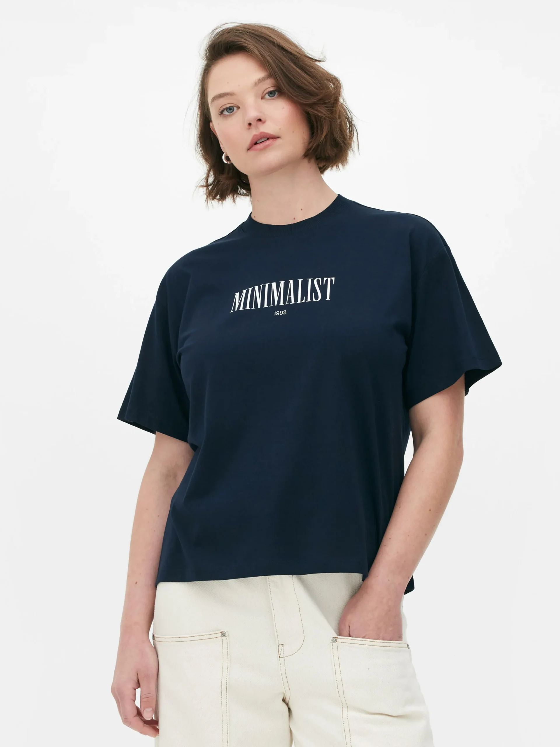 T-shirt Met Relaxte Pasvorm En Print