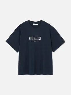 T-shirt Met Relaxte Pasvorm En Print