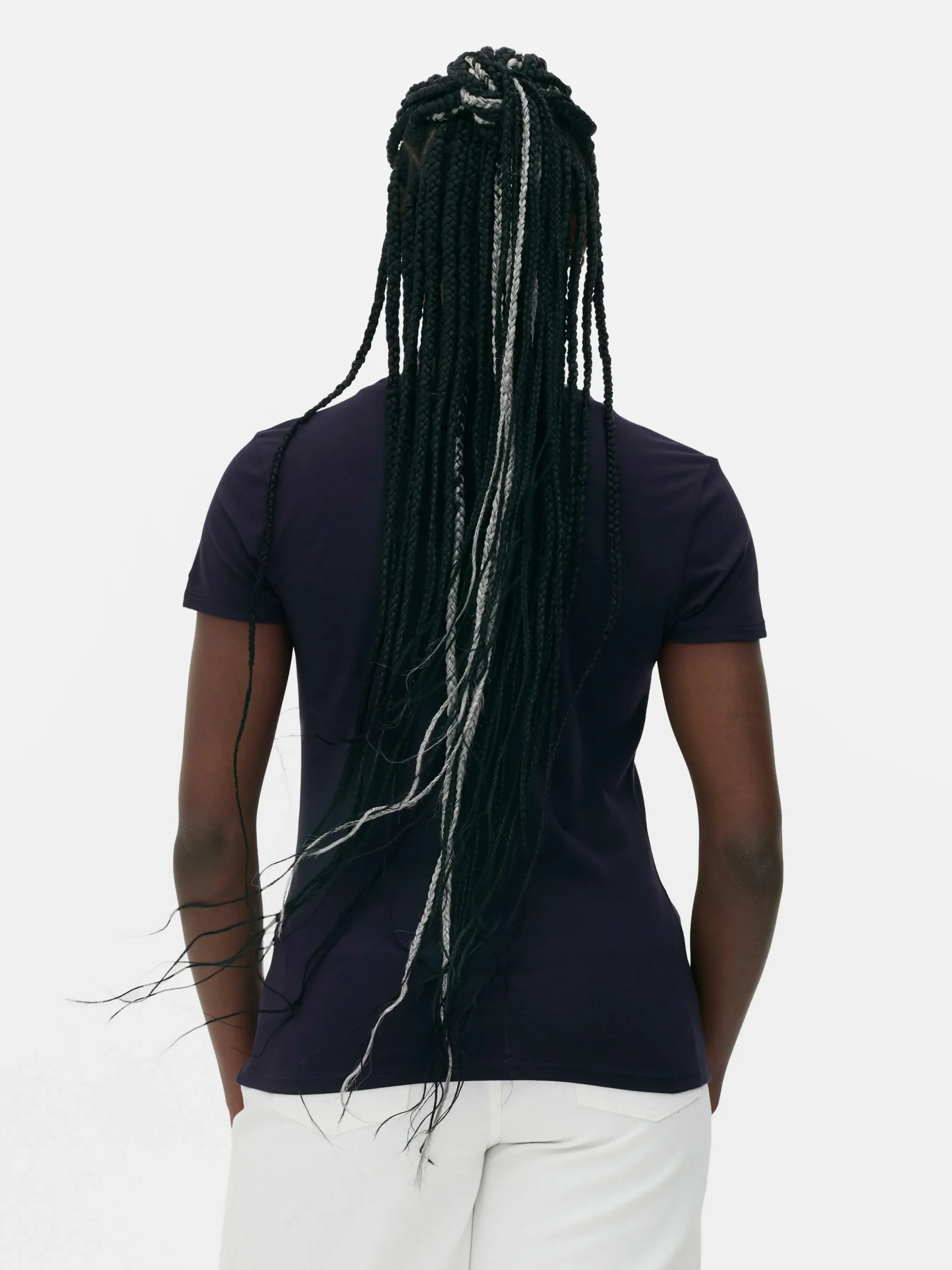 T-shirt Met Ronde Hals En Stretch
