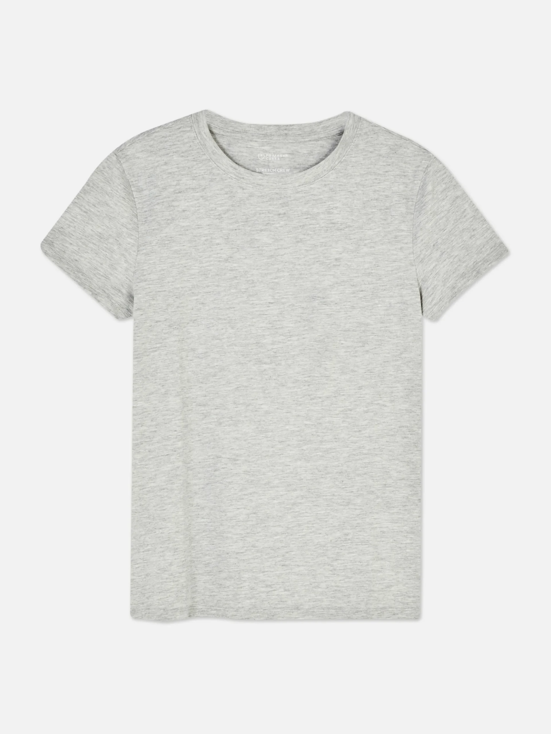 T-shirt Met Ronde Hals En Stretch