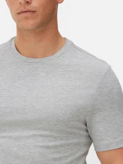 T-shirt Met Ronde Hals Kem