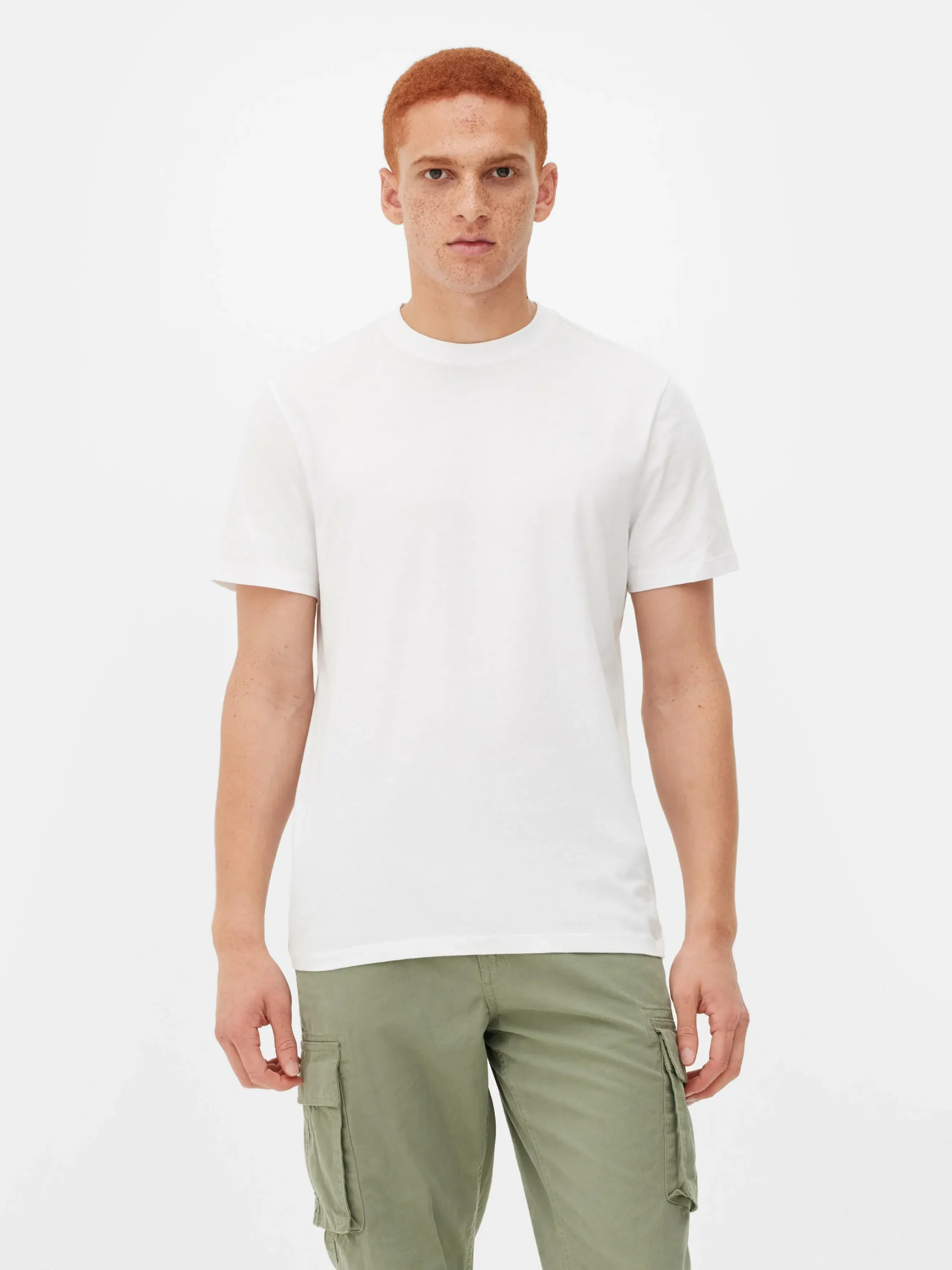T-shirt Met Ronde Hals, Regular Fit
