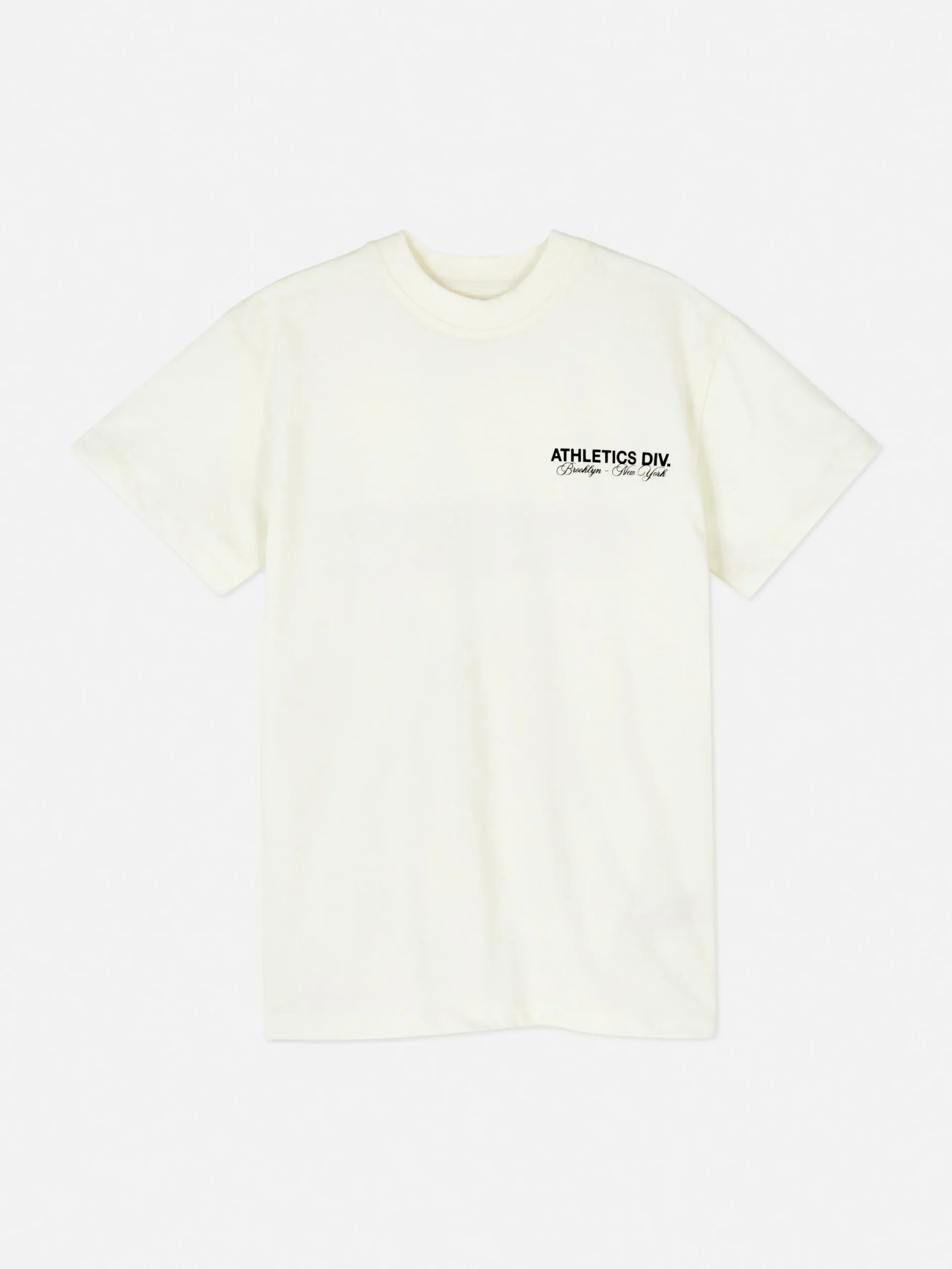 T-shirt Met Sportieve Print En Korte Mouw