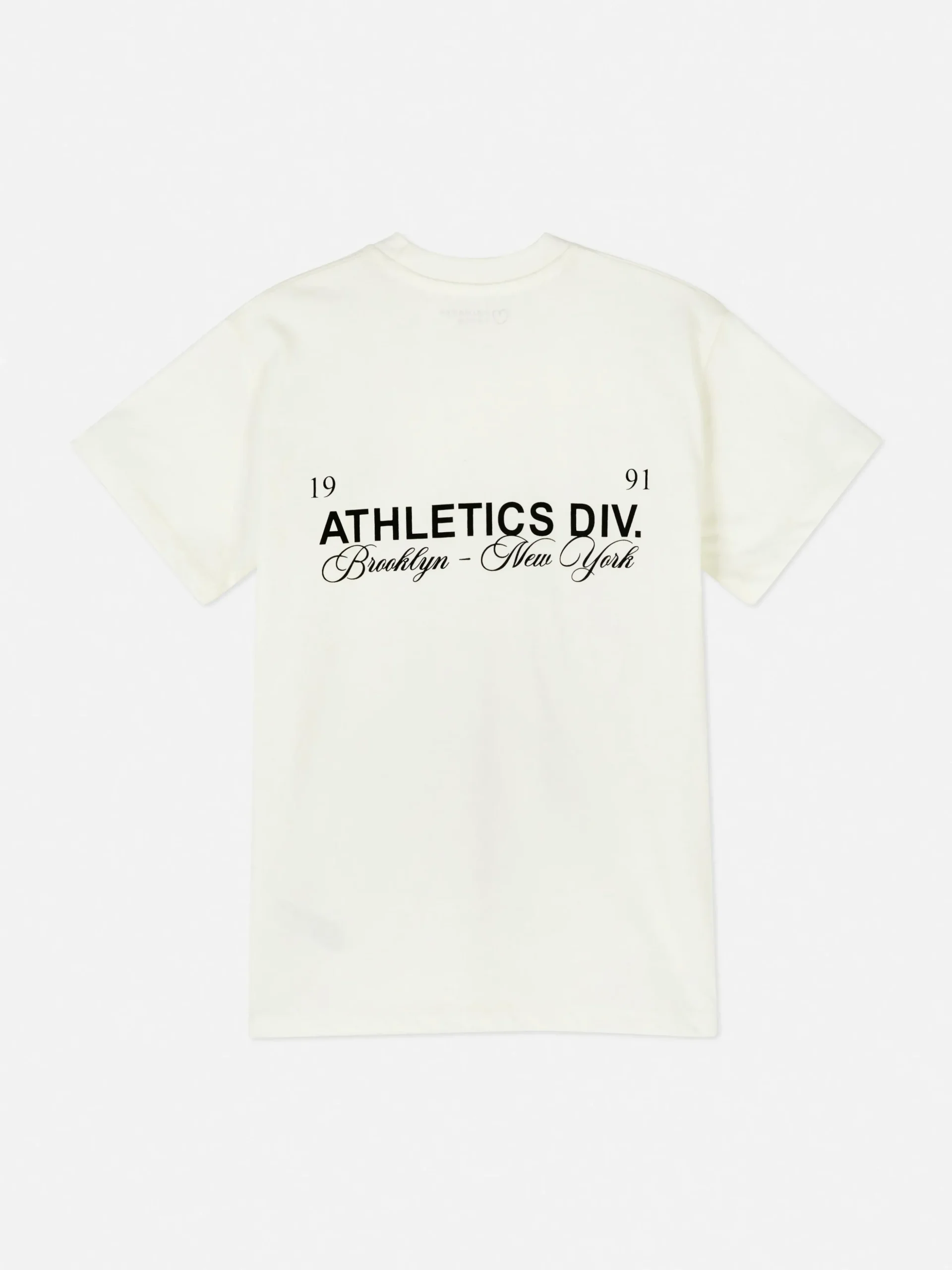 T-shirt Met Sportieve Print En Korte Mouw