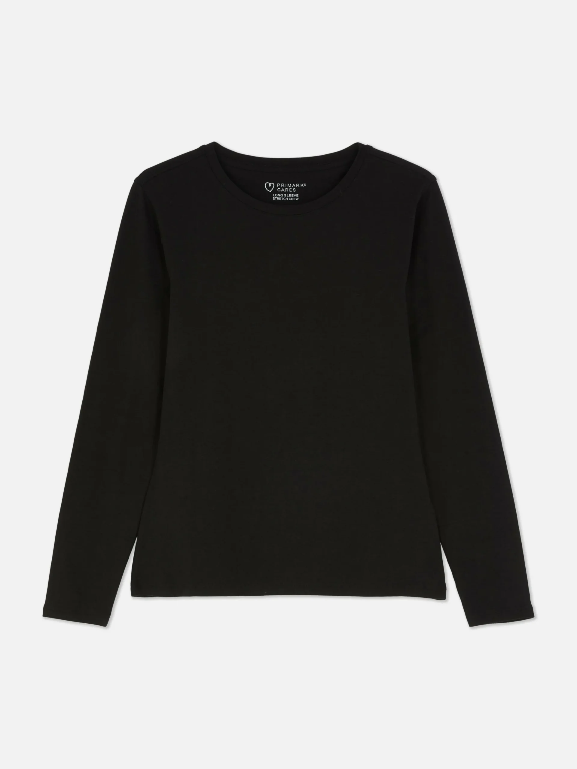 T-shirt Met Stretch En Lange Mouwen
