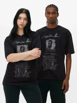T-shirt Met Tekstprint Tupac