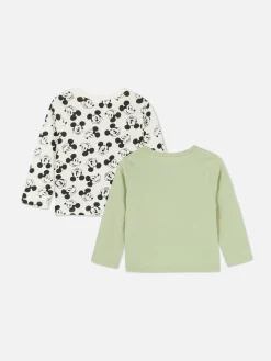 T-shirts Met Lange Mouwen Disney's Mickey Mouse, Set Van 2