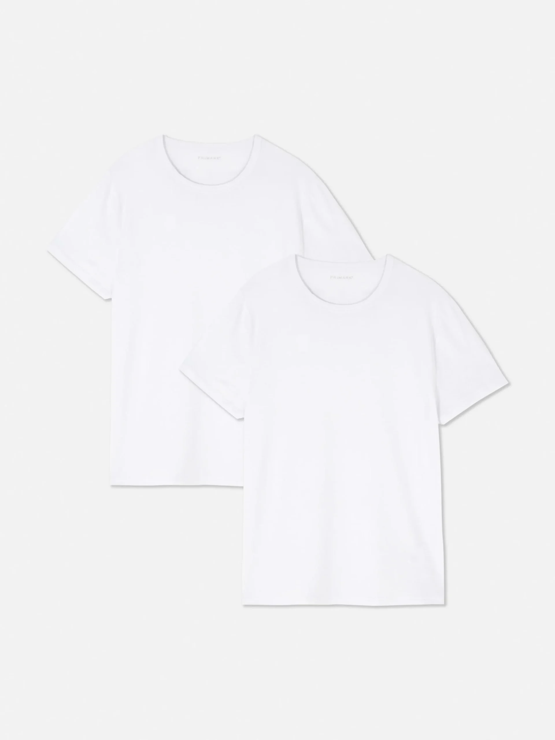 T-shirts Met Ronde Hals En Korte Mouwen, Set Van 2
