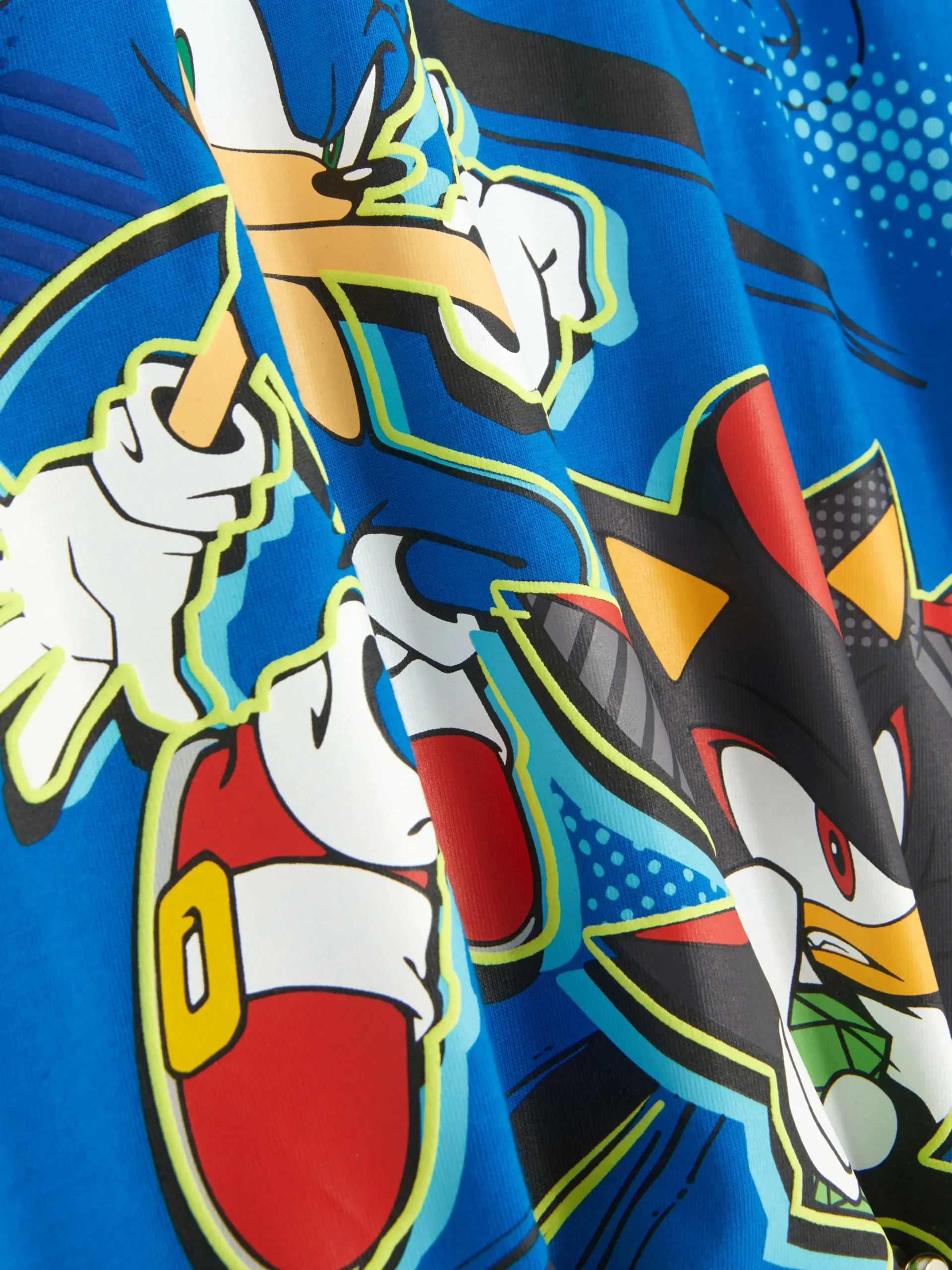Tweekleurig T-shirt Sonic The Hedgehog