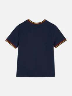 Varsity T-shirt Met Korte Mouwen