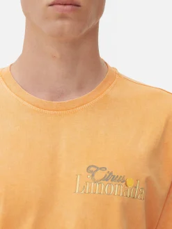 Verwassen T-shirt Citrus Limonada