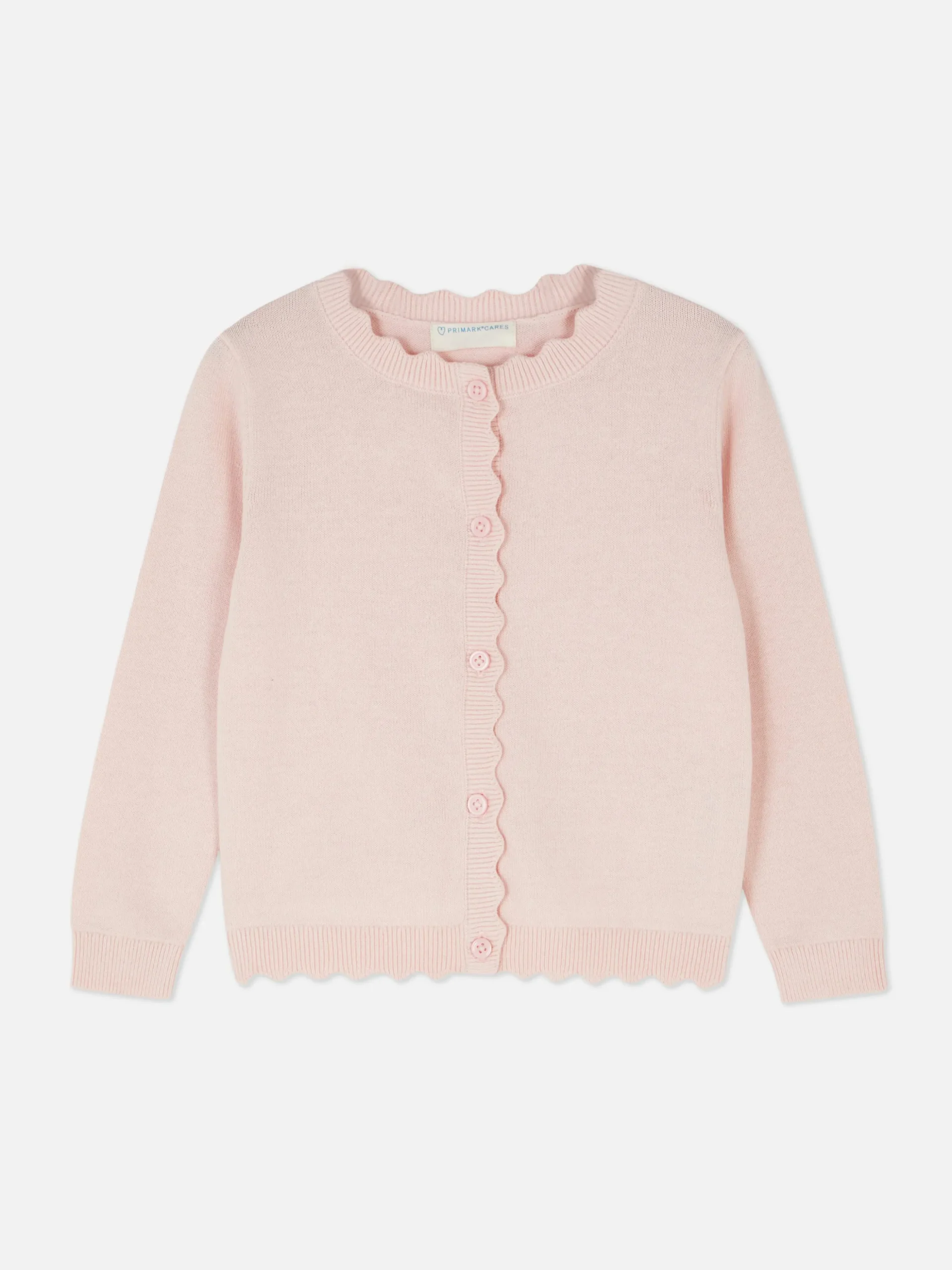Vest Met Knoopsluiting En Geschulpte Rand