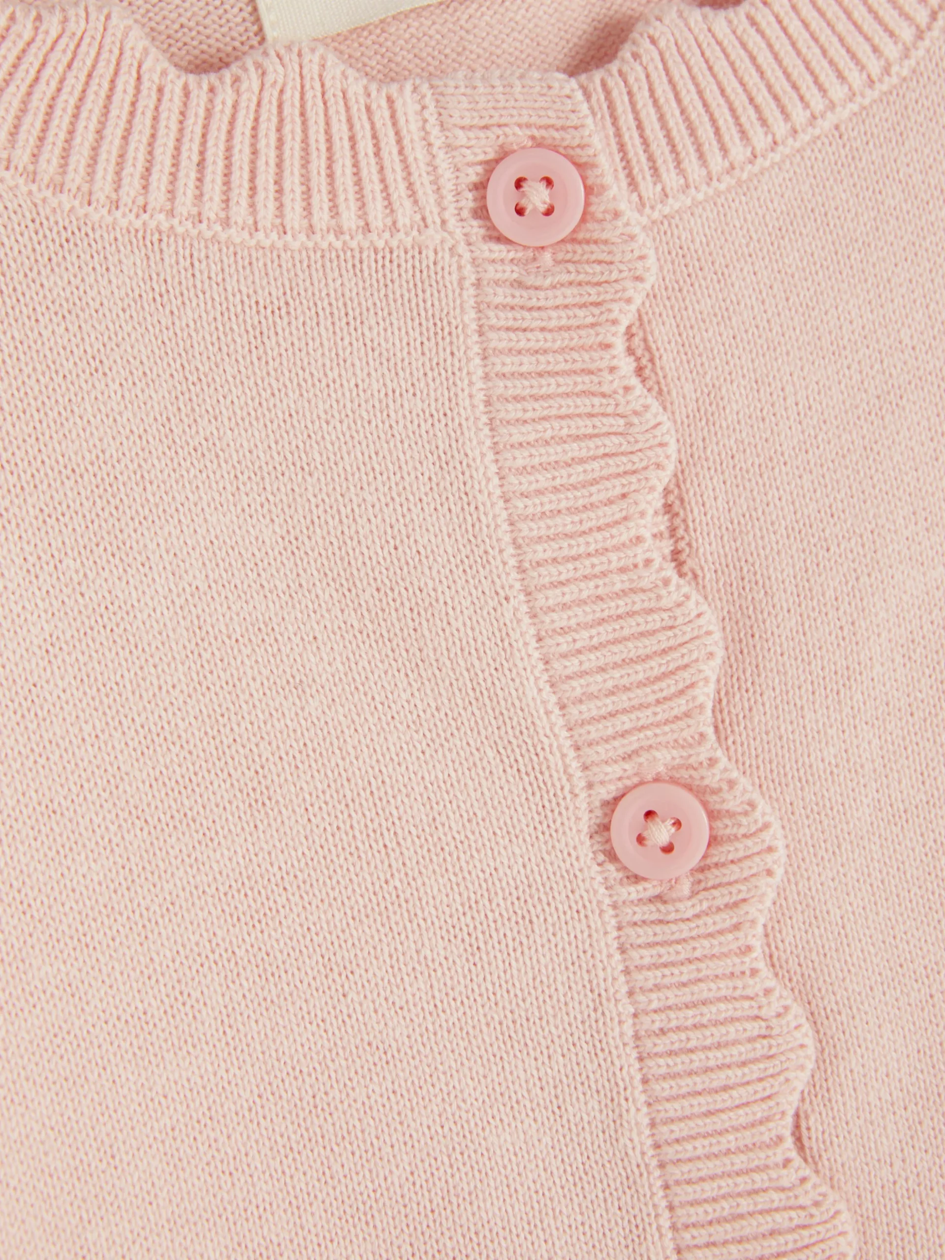 Vest Met Knoopsluiting En Geschulpte Rand